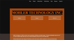 Desktop Screenshot of mohler.com